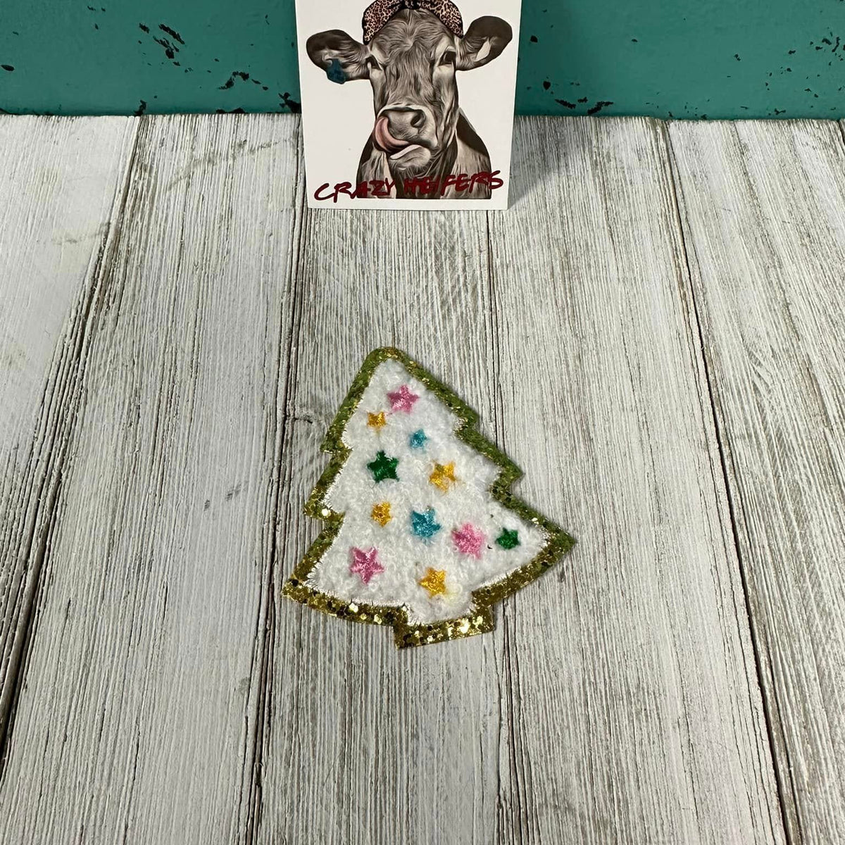 Chenille Christmas Patches-Iron on