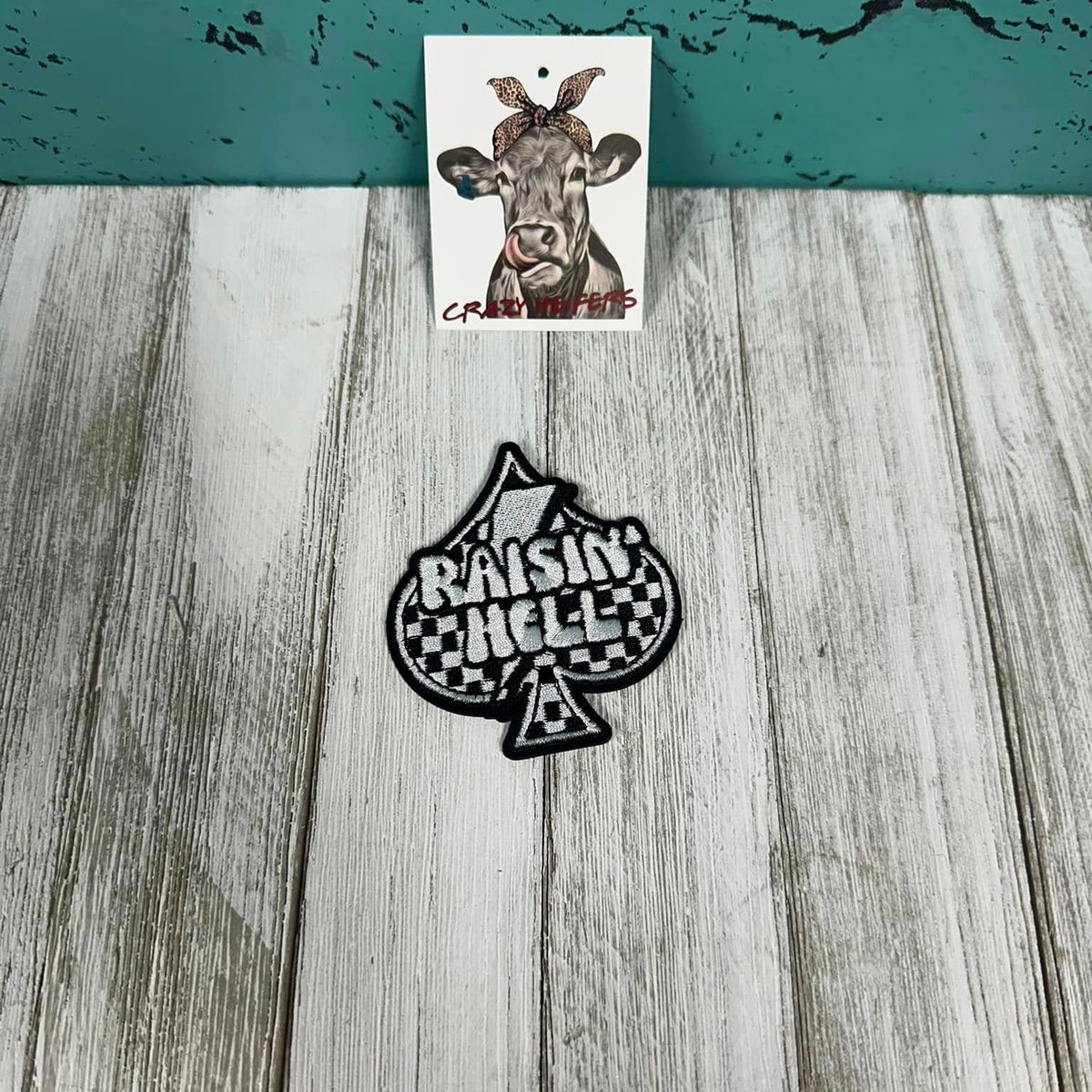 Embroidered Statement Patches-Iron on V4