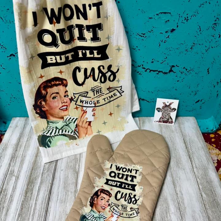 Snarky Housewife Kitchen Towels