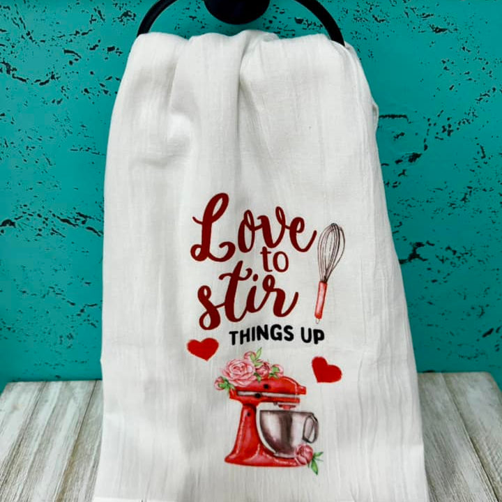 Snarky Kitchen Towels-Valentine's Day