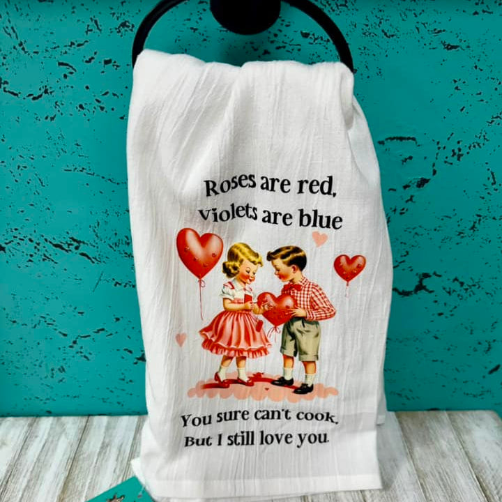 Snarky Kitchen Towels-Valentine's Day