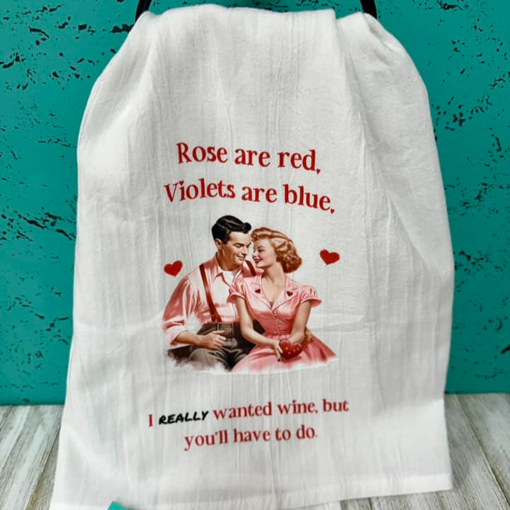 Snarky Kitchen Towels-Valentine's Day