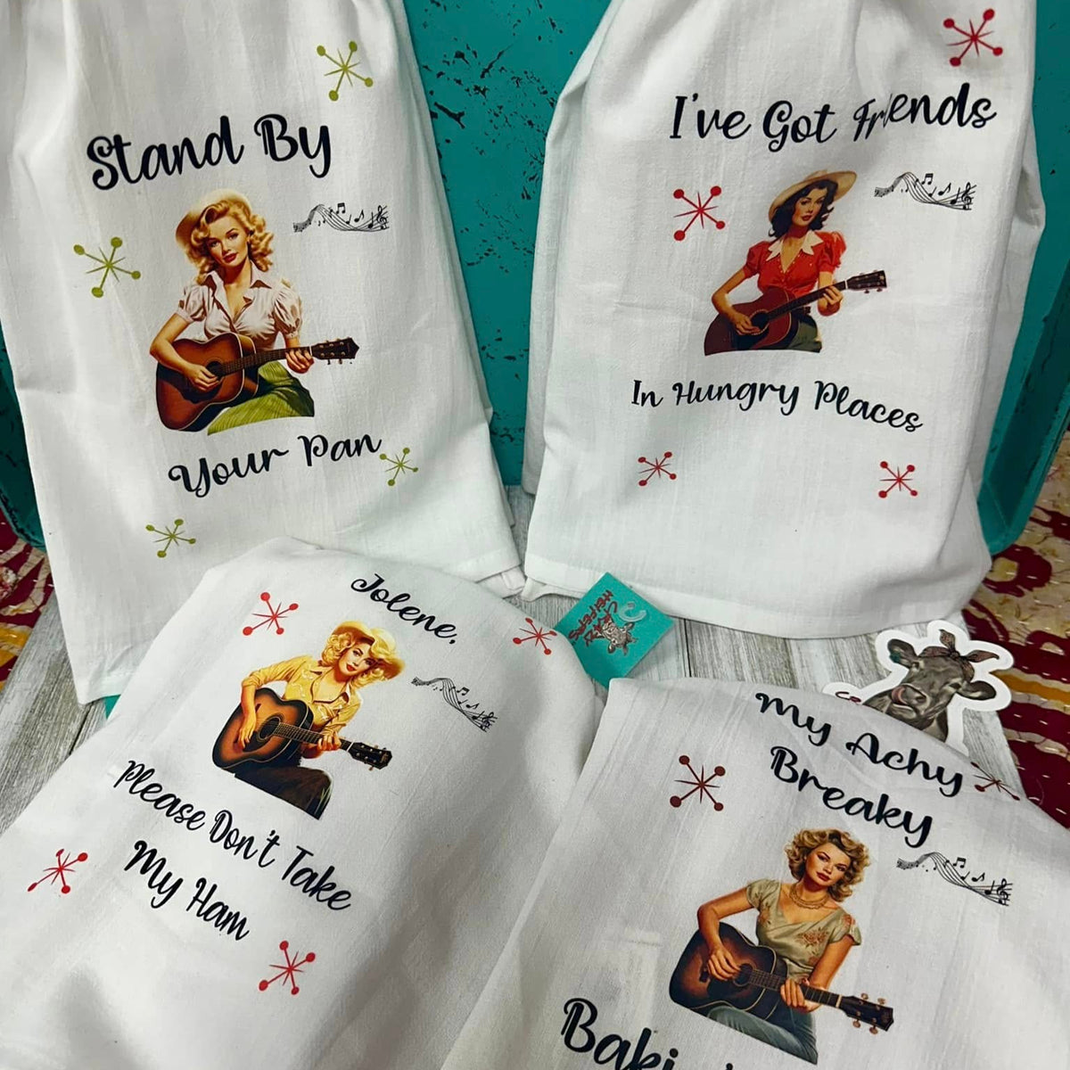 Snarky Kitchen Towels-Music