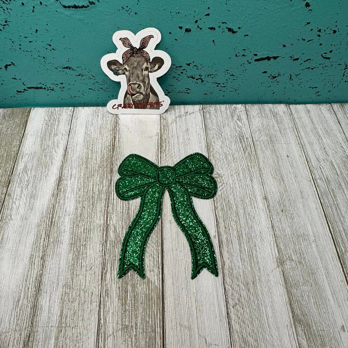 Embroidered Bow Patches-Iron On