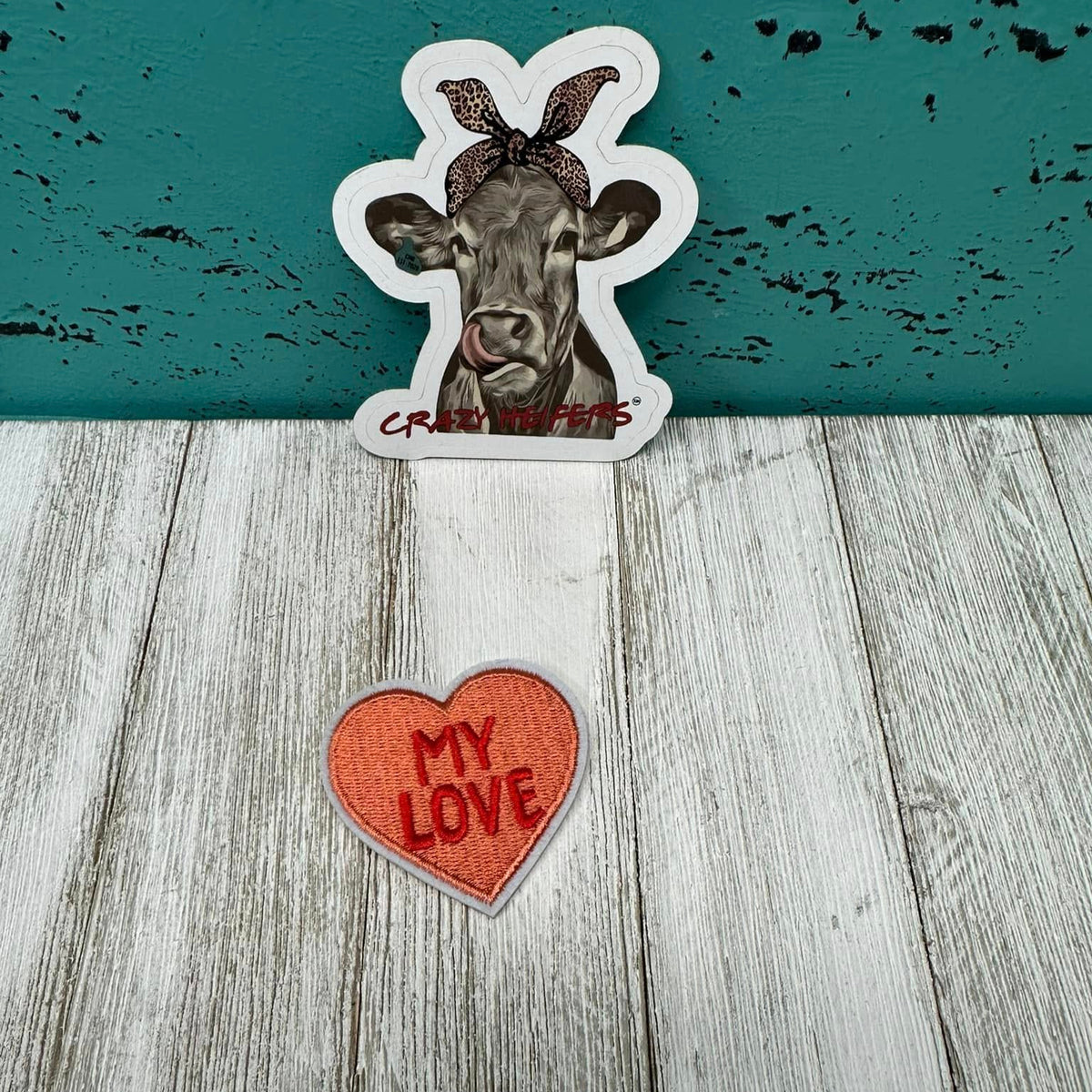 Embroidered Valentine Patches-Iron On V2
