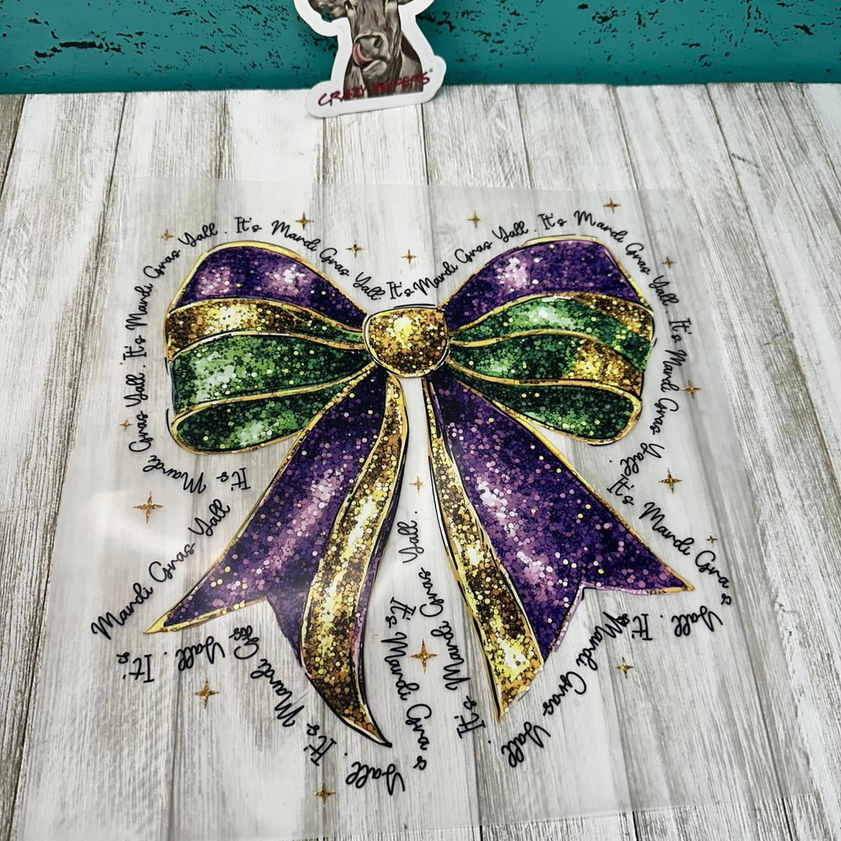 DTF Heat Transfers- Mardi Gras