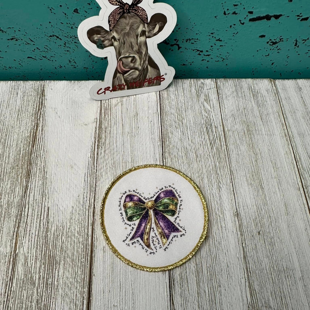 DTF Patches Mardi Gras-Iron on