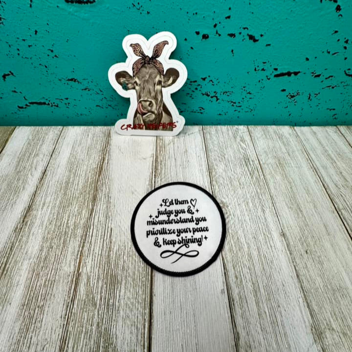 DTF Patches Let Them| Iron on