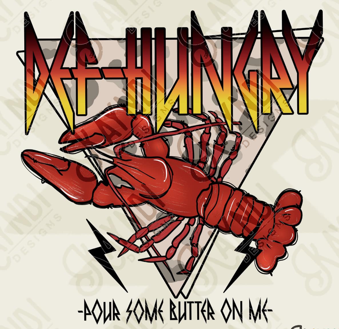 DTF Heat Transfers- Crawfish Season