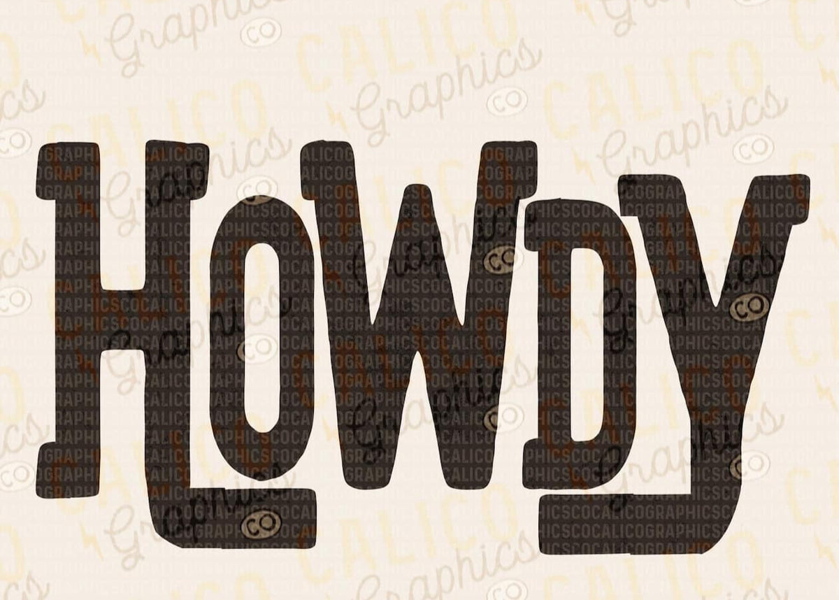 DTF Heat Transfers- Yeehaw