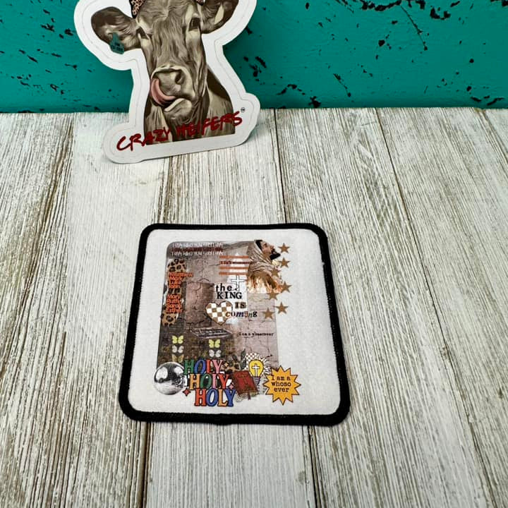 DTF Patches Praise and Worship-Iron on