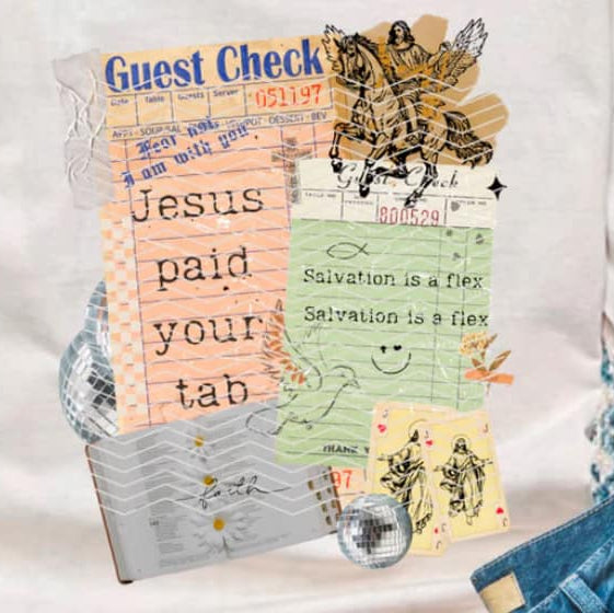 DTF Heat Transfers- Praise and Worship