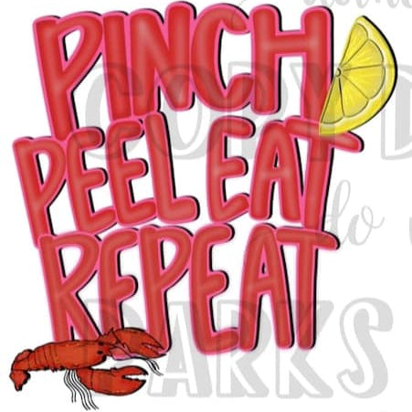 DTF Heat Transfers- Crawfish Season