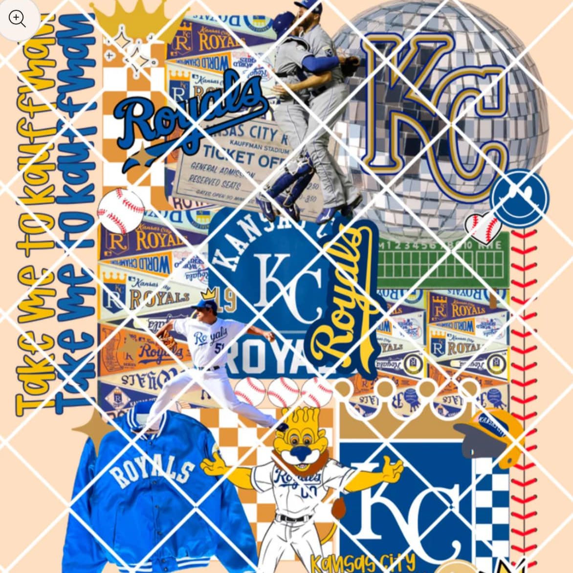 DTF Heat Transfers- Baseball Collages