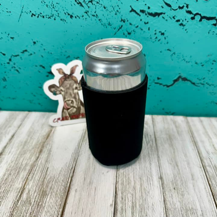 Neoprene Regular Can Coolers W/ Magnet-Solids