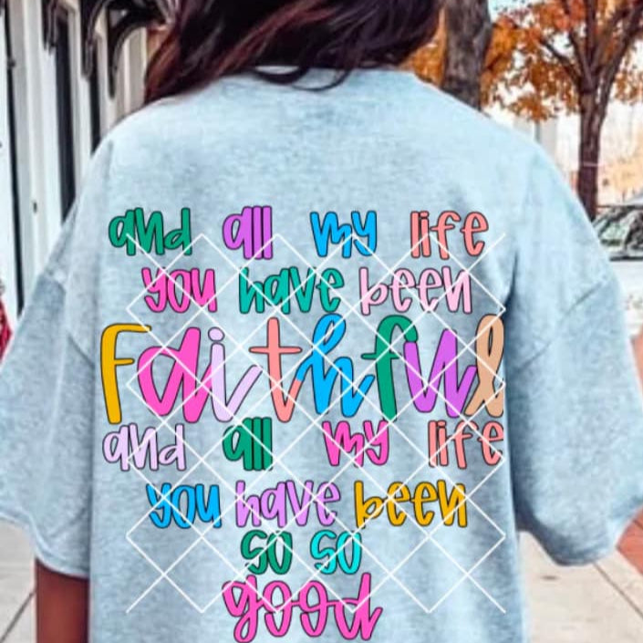 DTF Heat Transfers- Praise and Worship