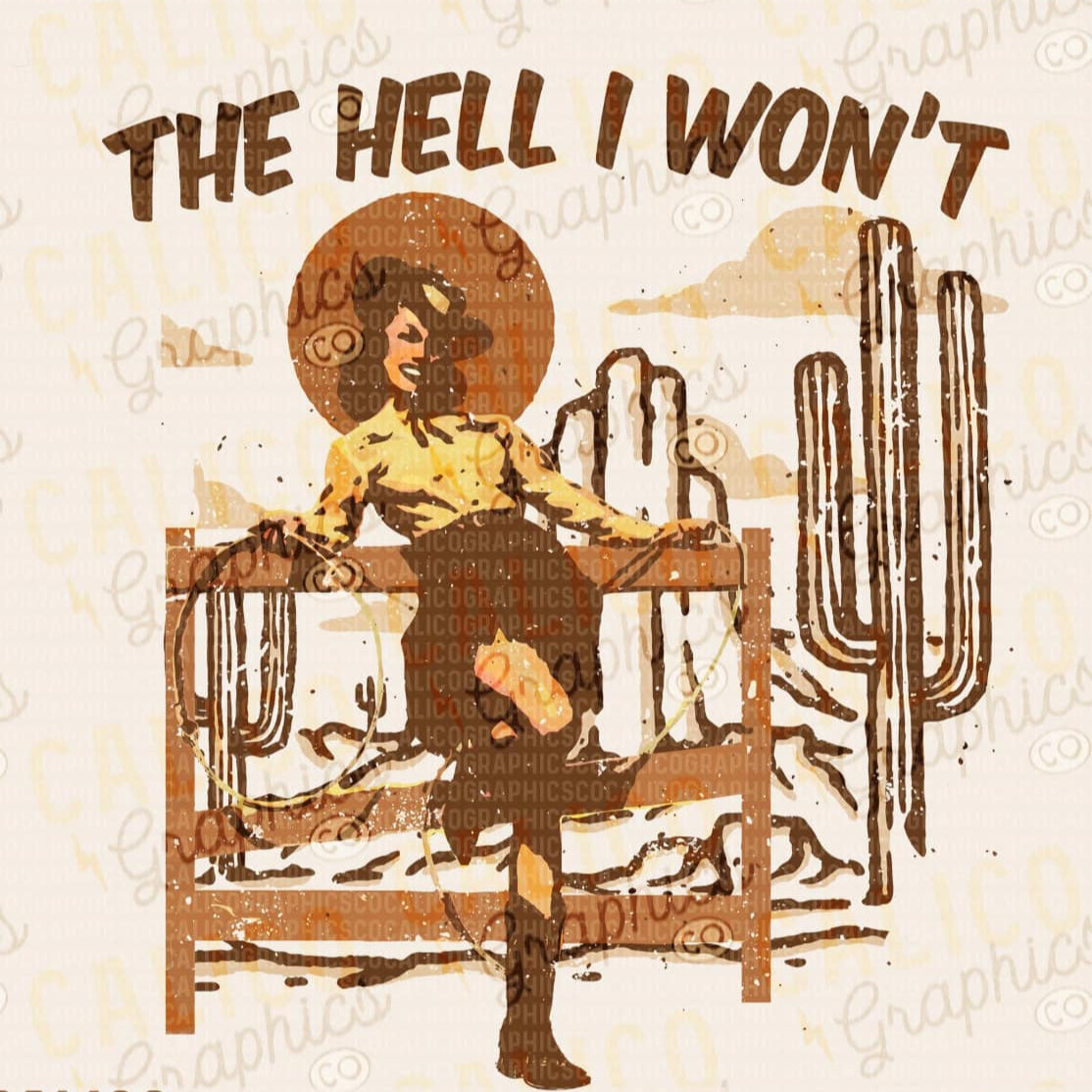 DTF Heat Transfers- Yeehaw