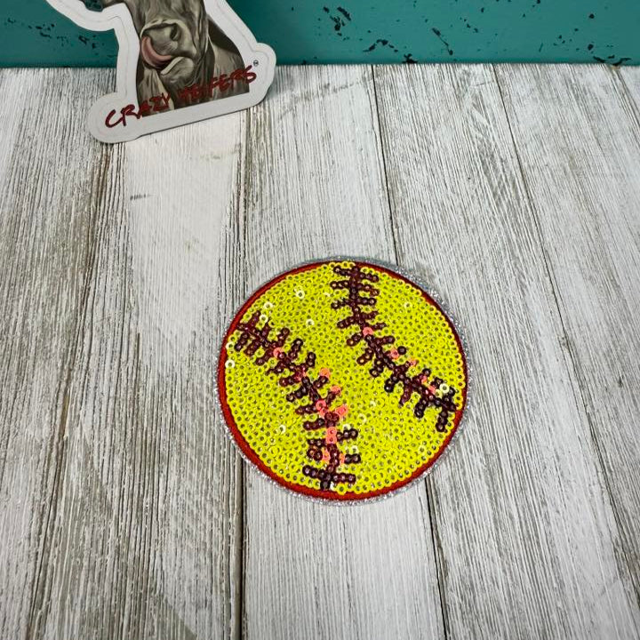 Sequin Sports Patches-Iron on
