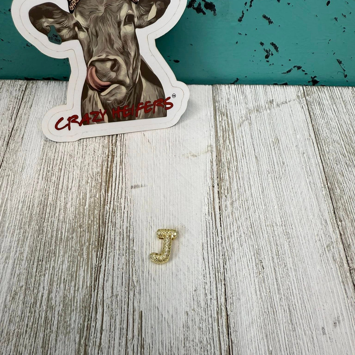 Bubble Initial Slide Charm Bracelet