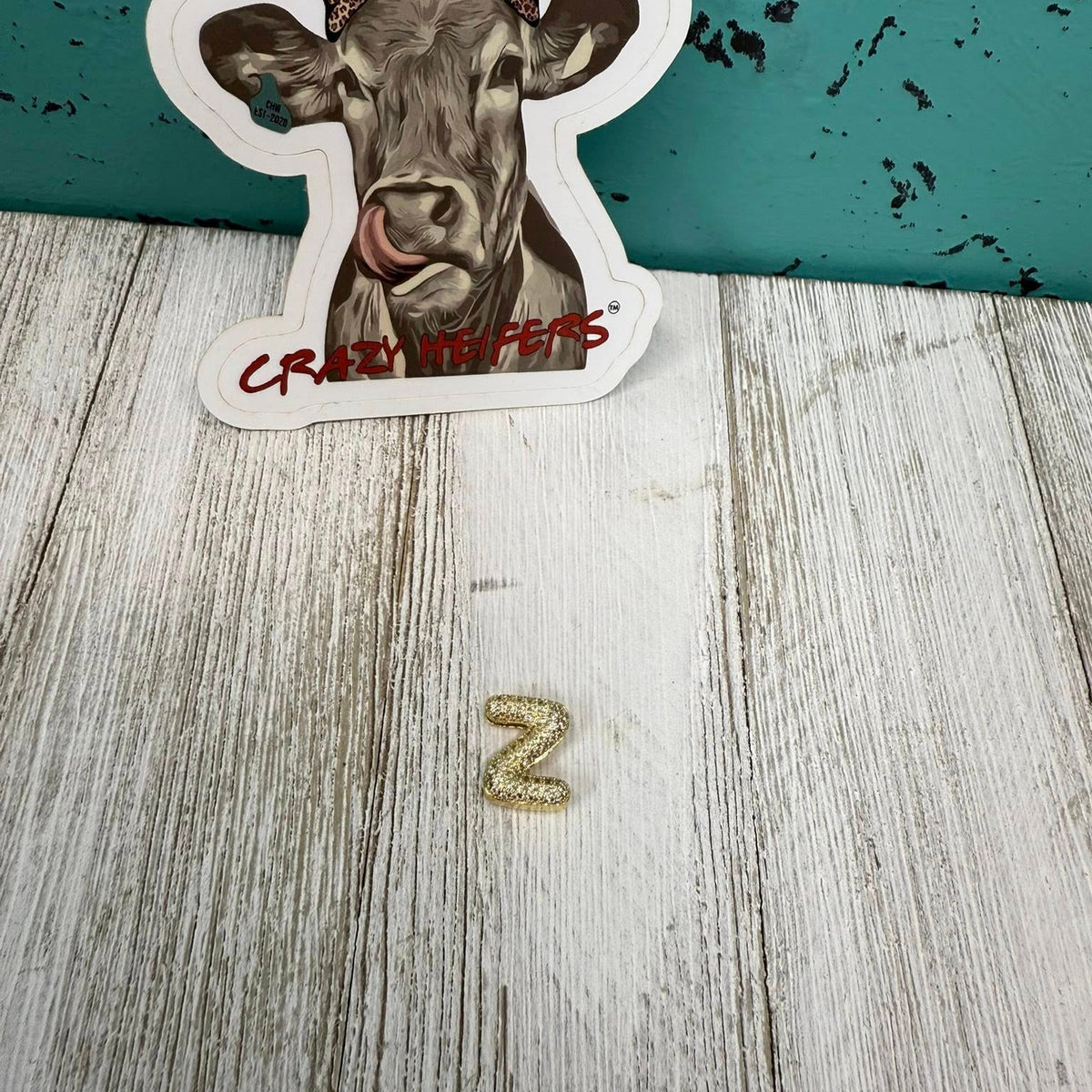 Bubble Initial Slide Charm Bracelet