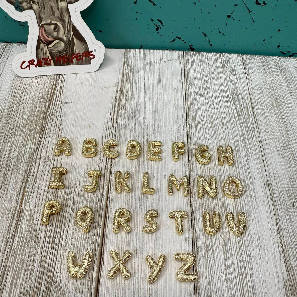 Bubble Initial Slide Charm Bracelet