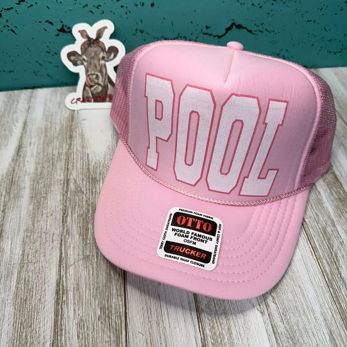 Trucker Hat W/DTF Print-Summer