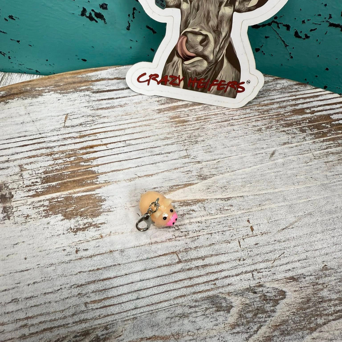 Clip-on Charms Gold and Silver Tone V7