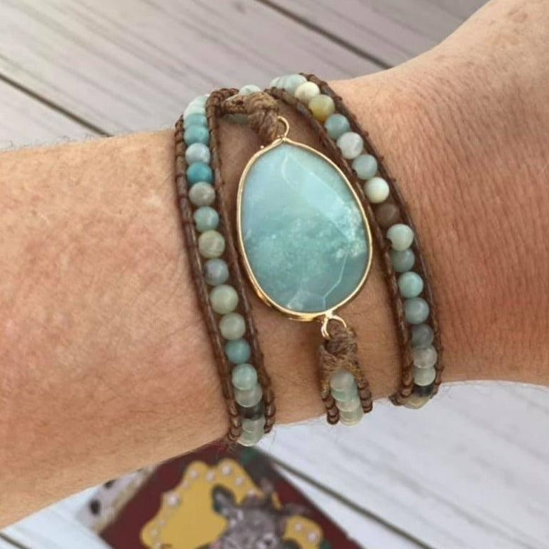 Triple Strand Wrap Bracelets