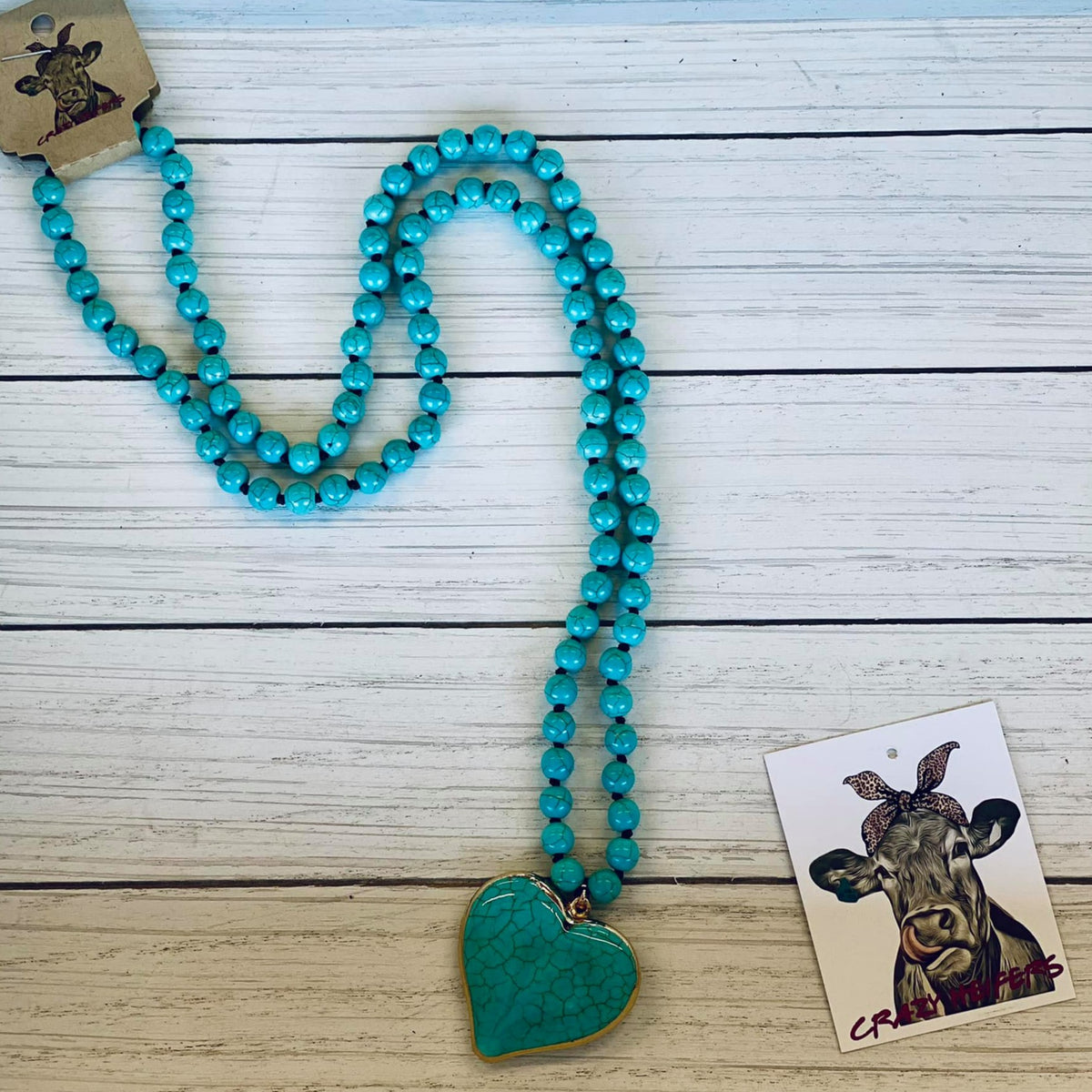 Heart Stone Necklace