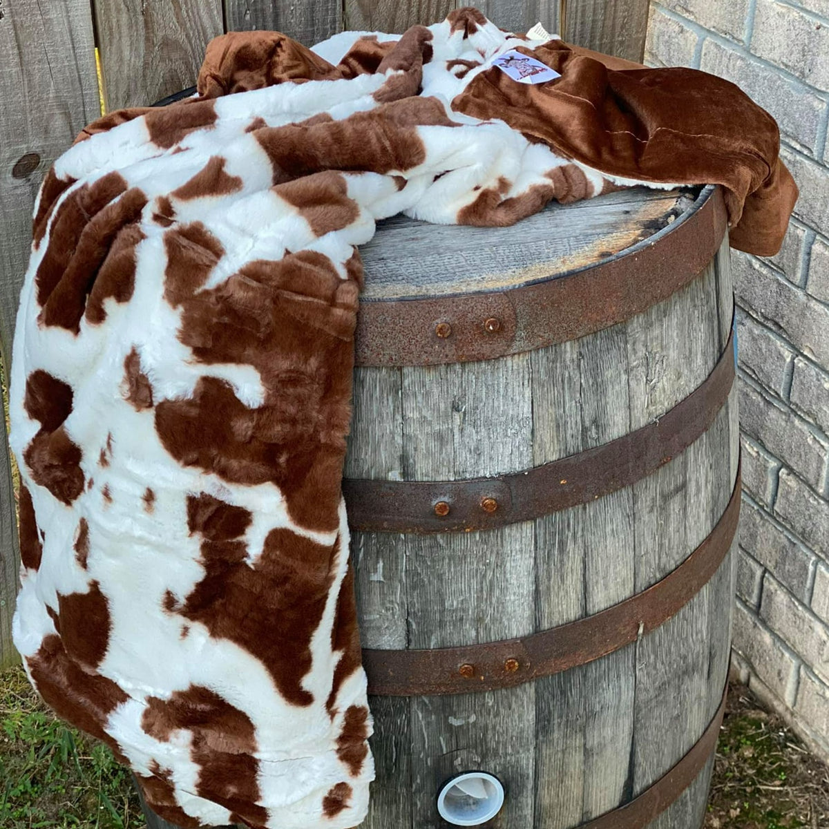 Cow Print Blankets