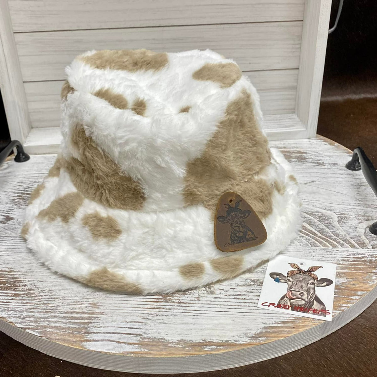 Cow Print Bucket Hats