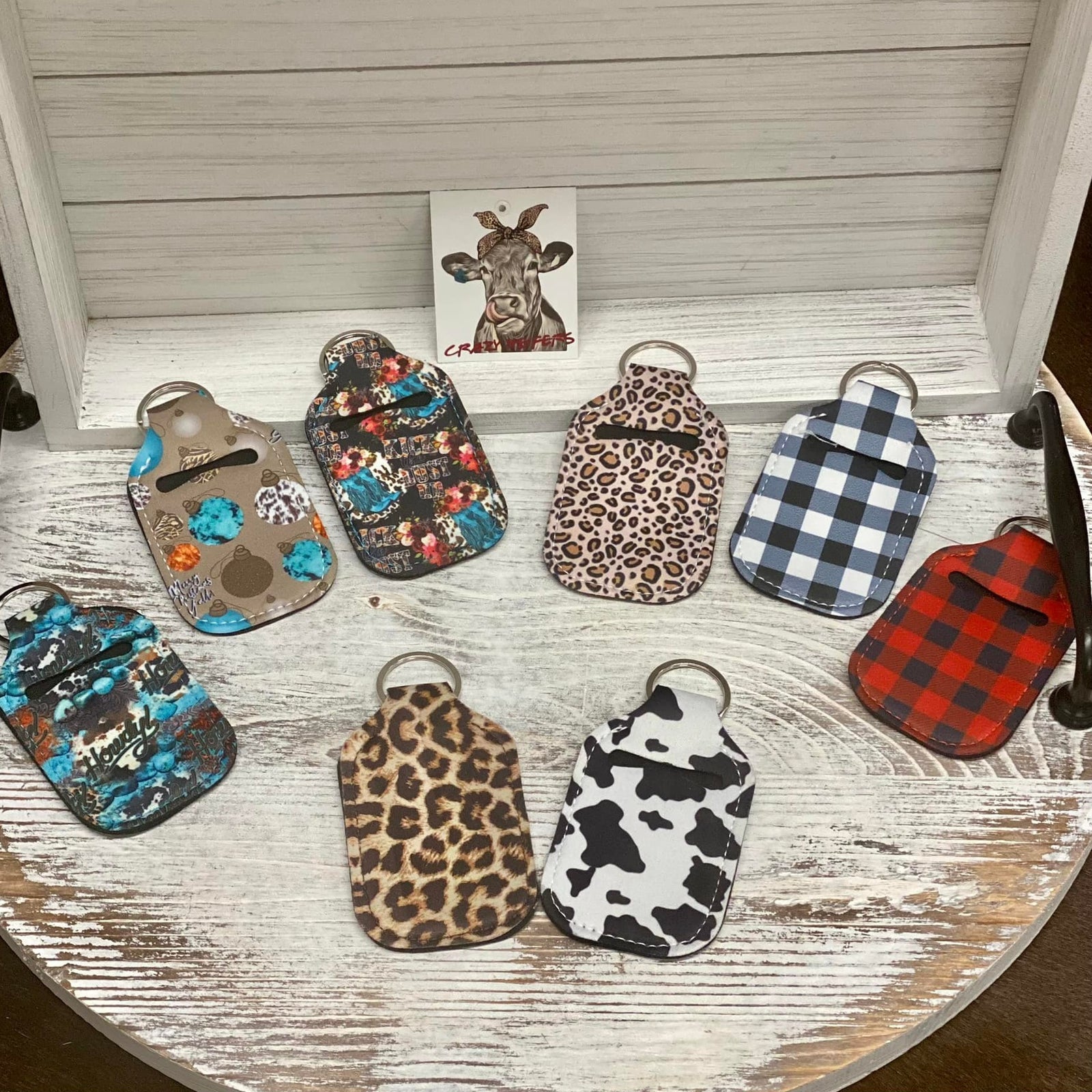 Neoprene Hand Sanitizer Holders