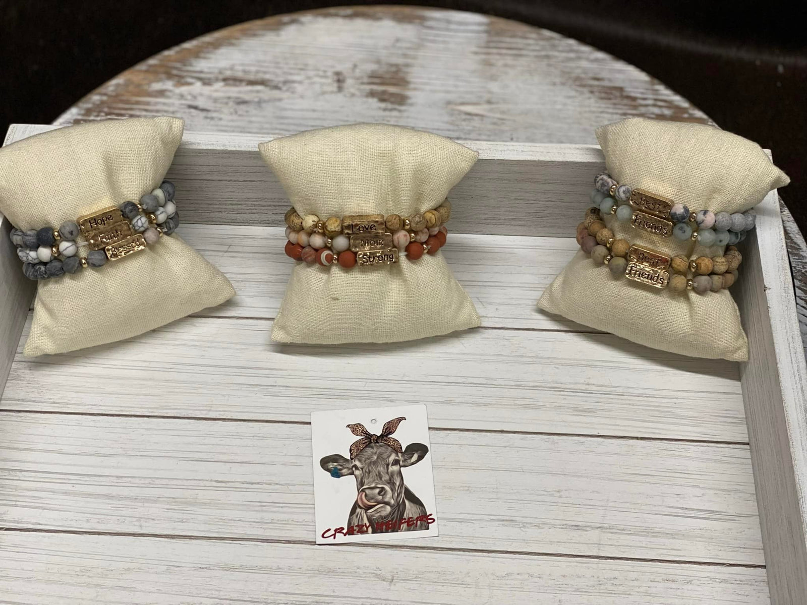 Natural Stone Inspirational Bracelets