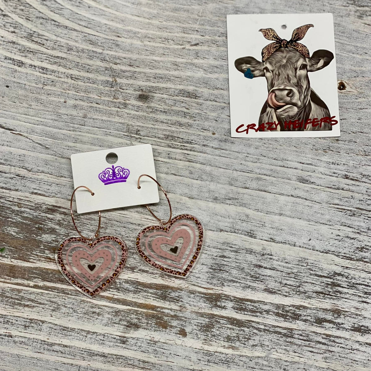 Acrylic Dangle Earrings