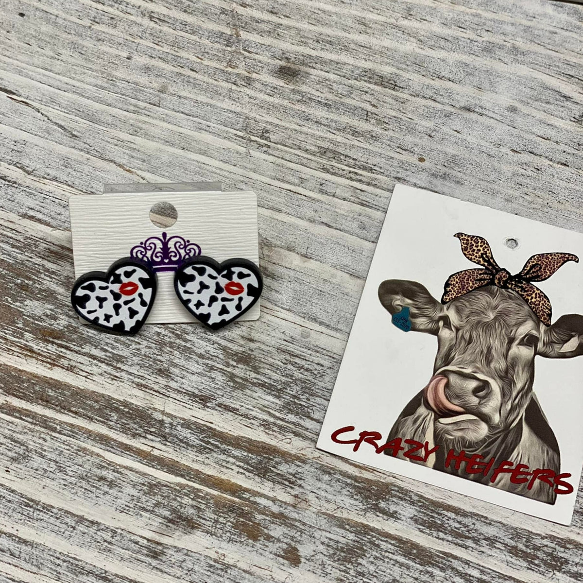 Acrylic Stud Earrings