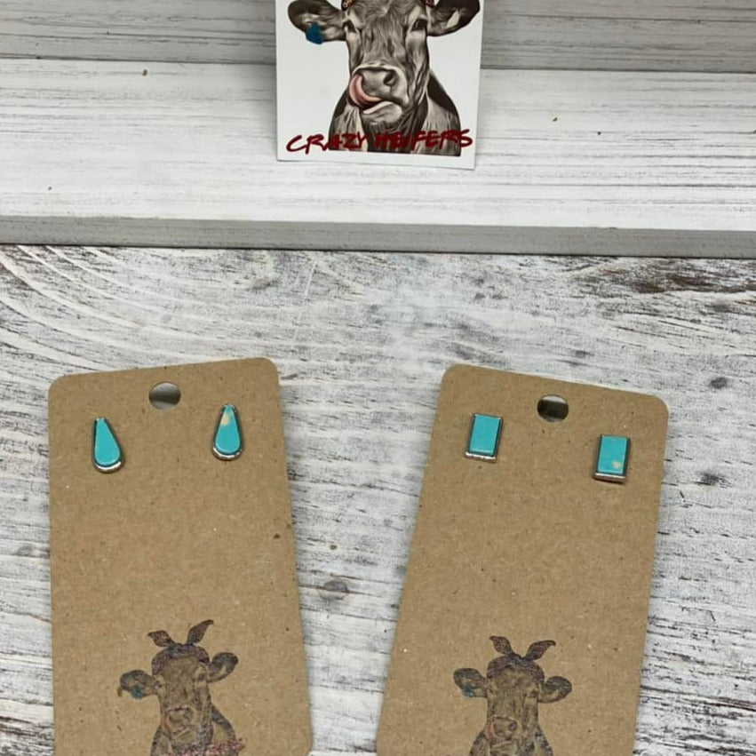 Turquoise Studs