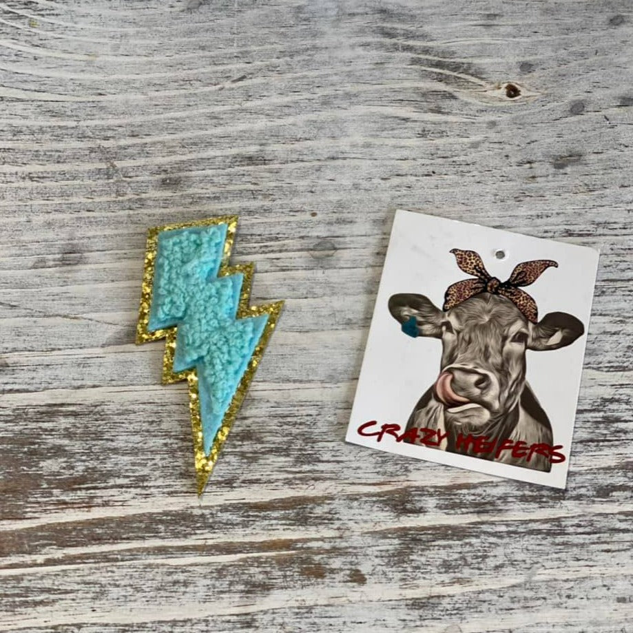 Chenille Patches-Stick On