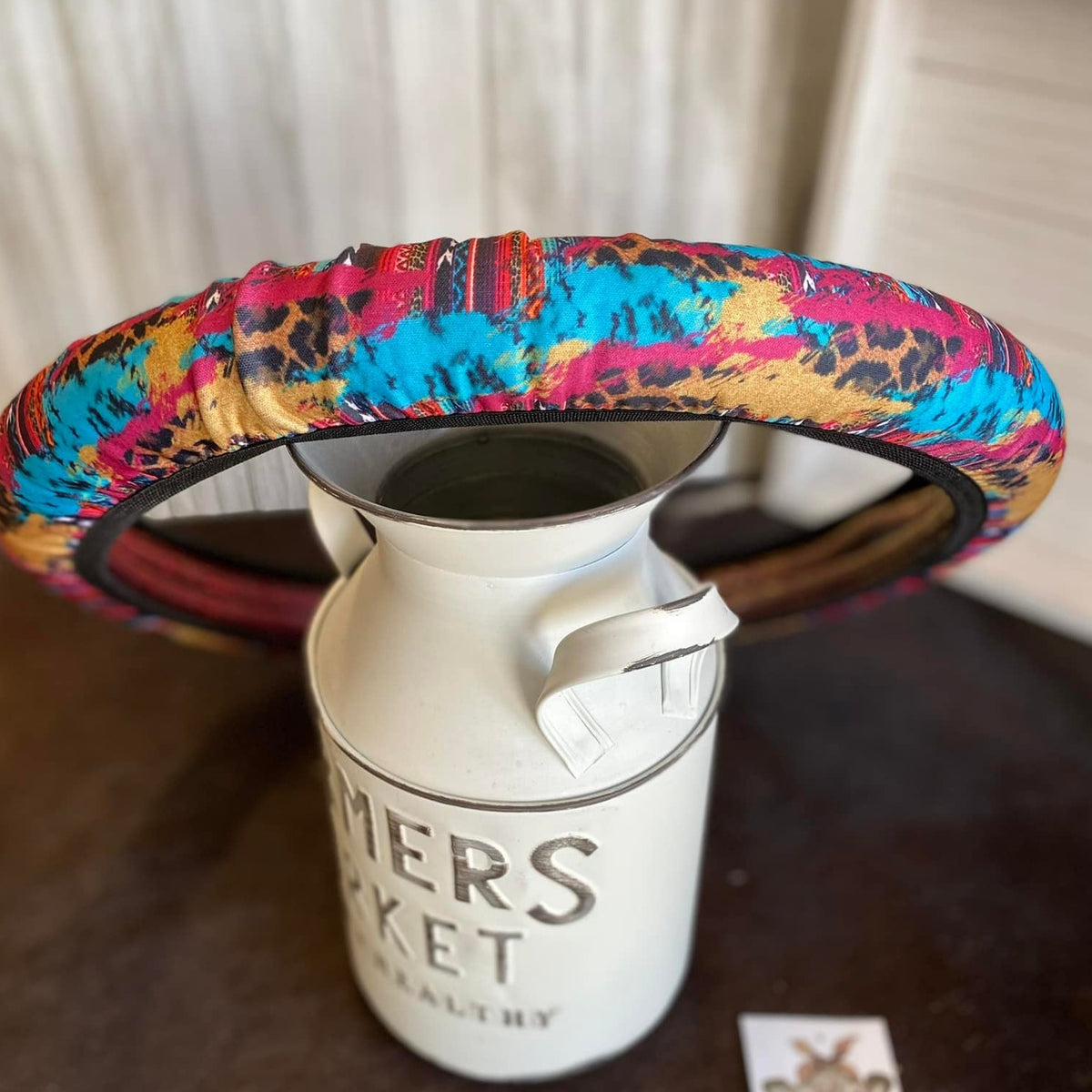 Neoprene Steering Wheel Cover-NEW Colors