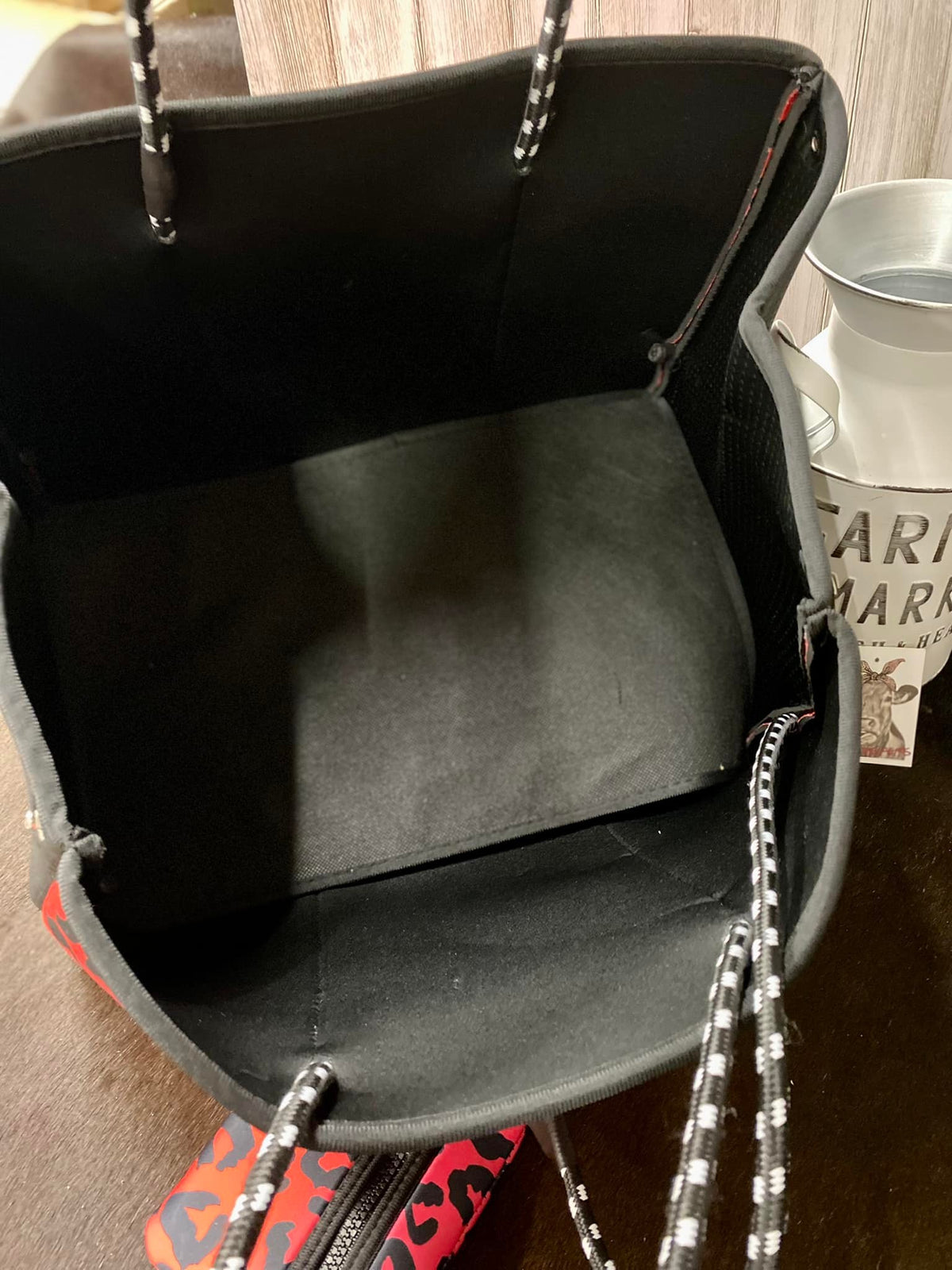 Neoprene Beach Bag W/ Wristlet-NEW Colors