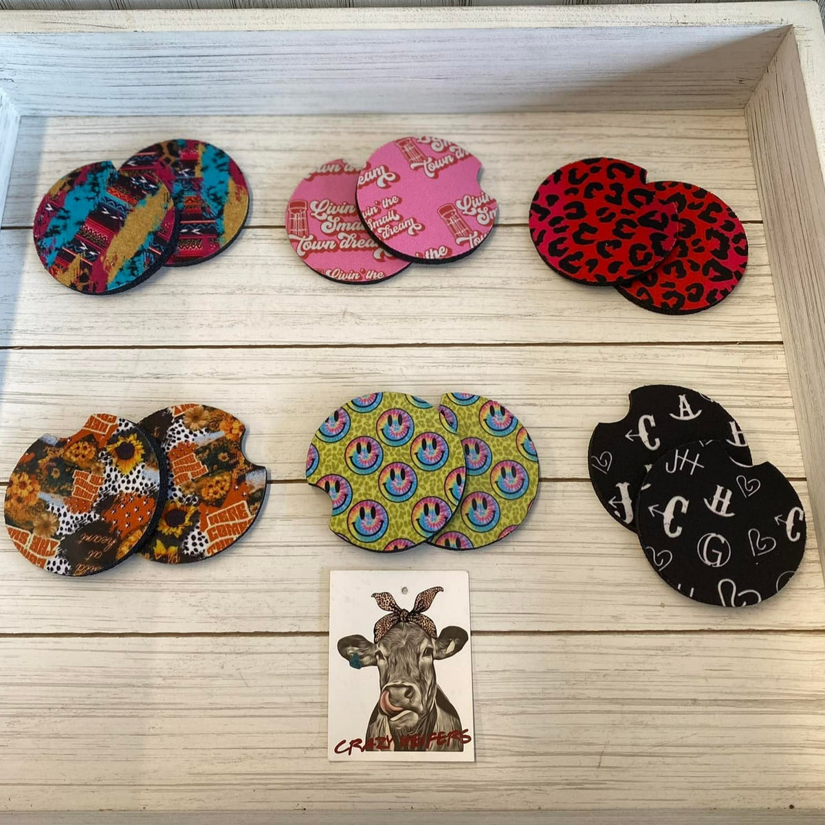 Neoprene Coasters-NEW Colors