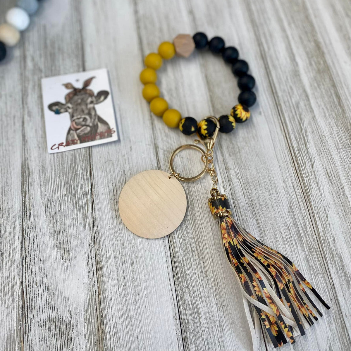 Silicone Bangle Keychain-Summer