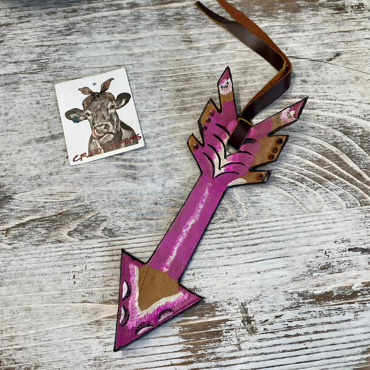 Tooled Arrow Bag Charms