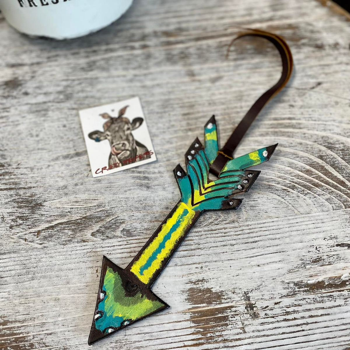 Tooled Arrow Bag Charms