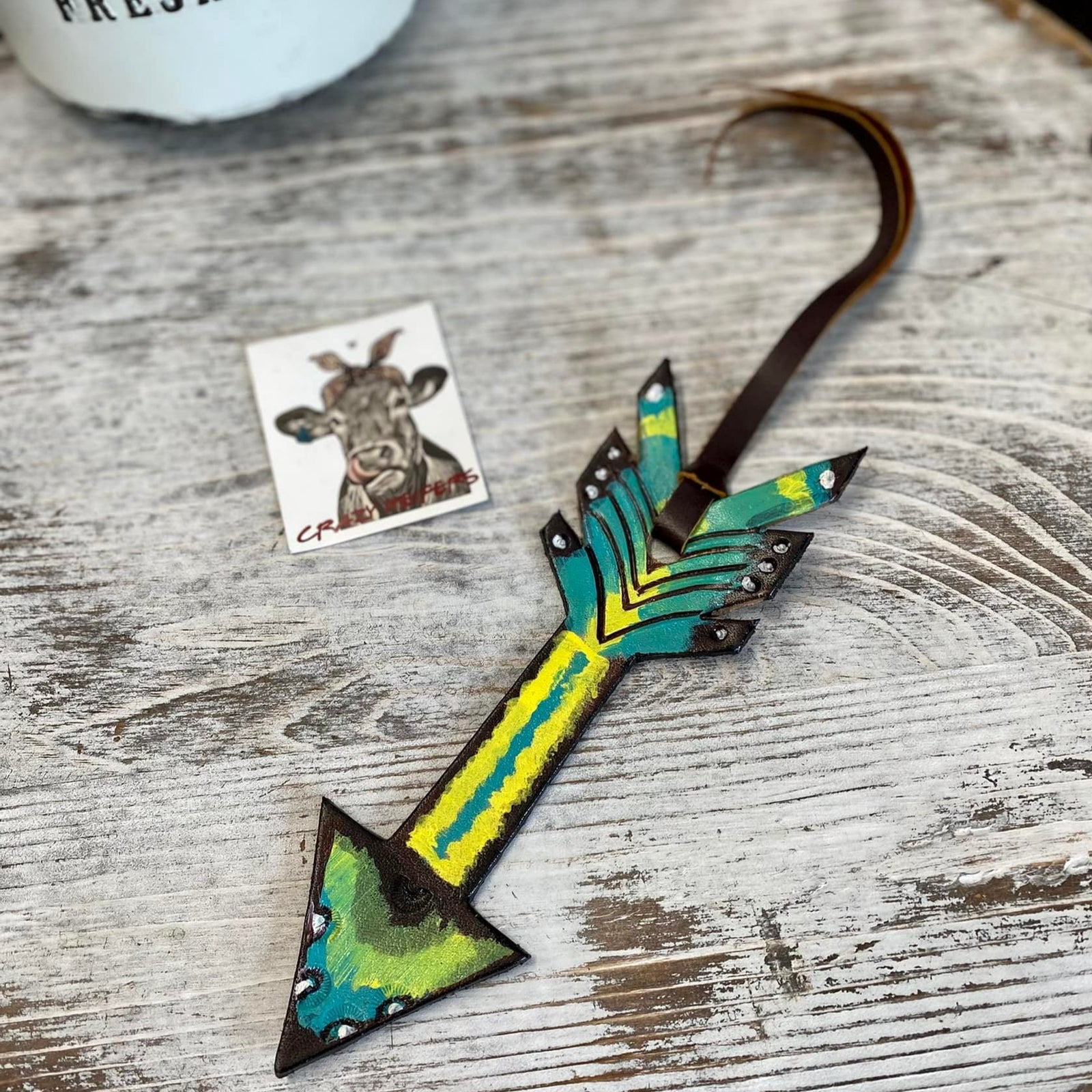 Tooled Arrow Bag Charms