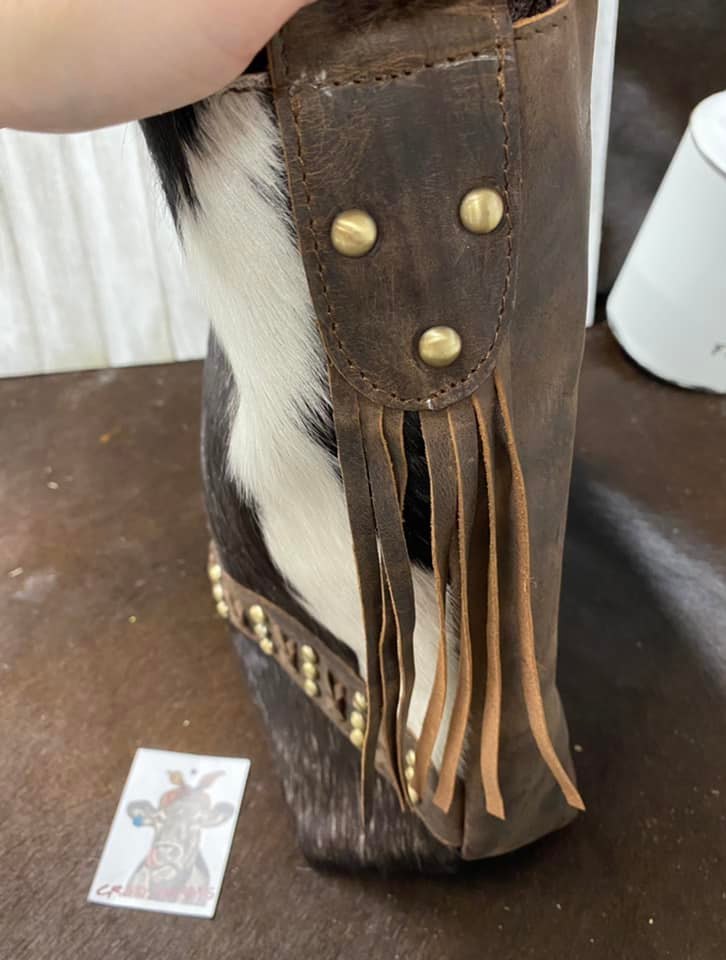 Maggie Studded Shoulder Bag