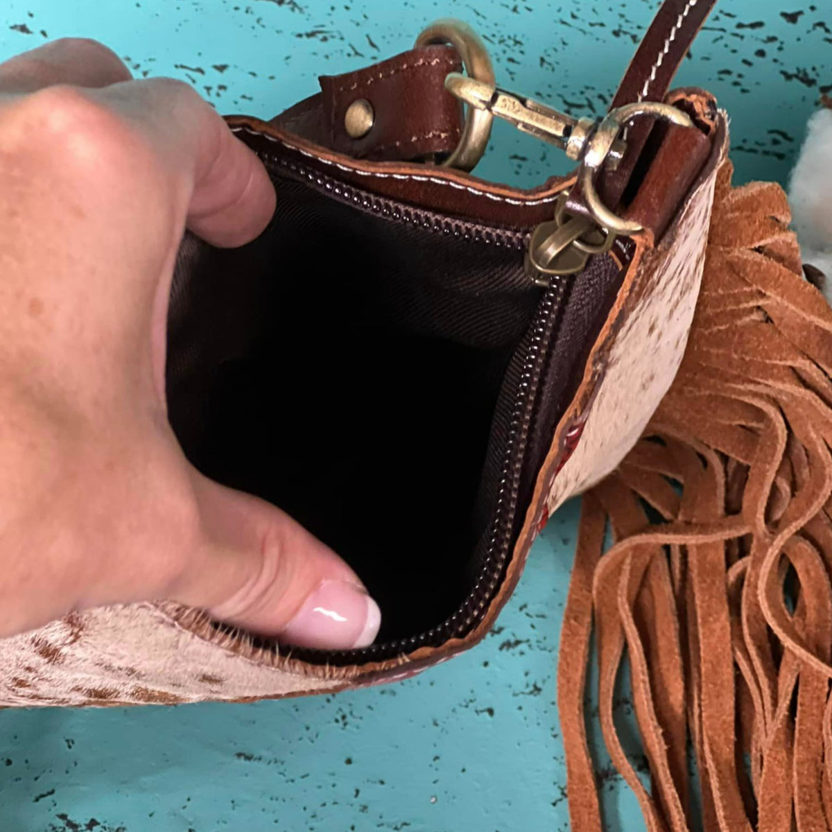 Dottie Crossbody W/ Fringe