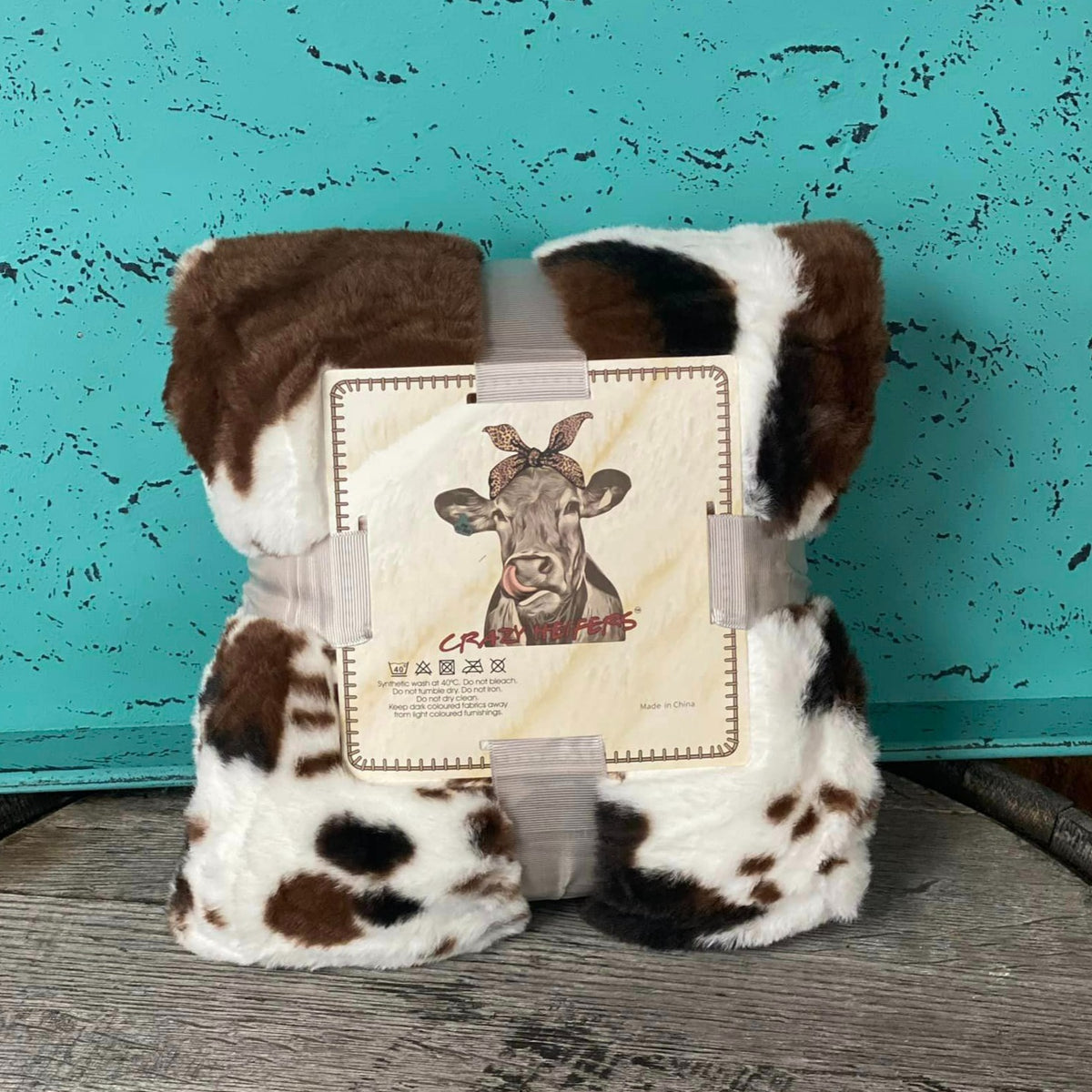 Cow Print Blankets