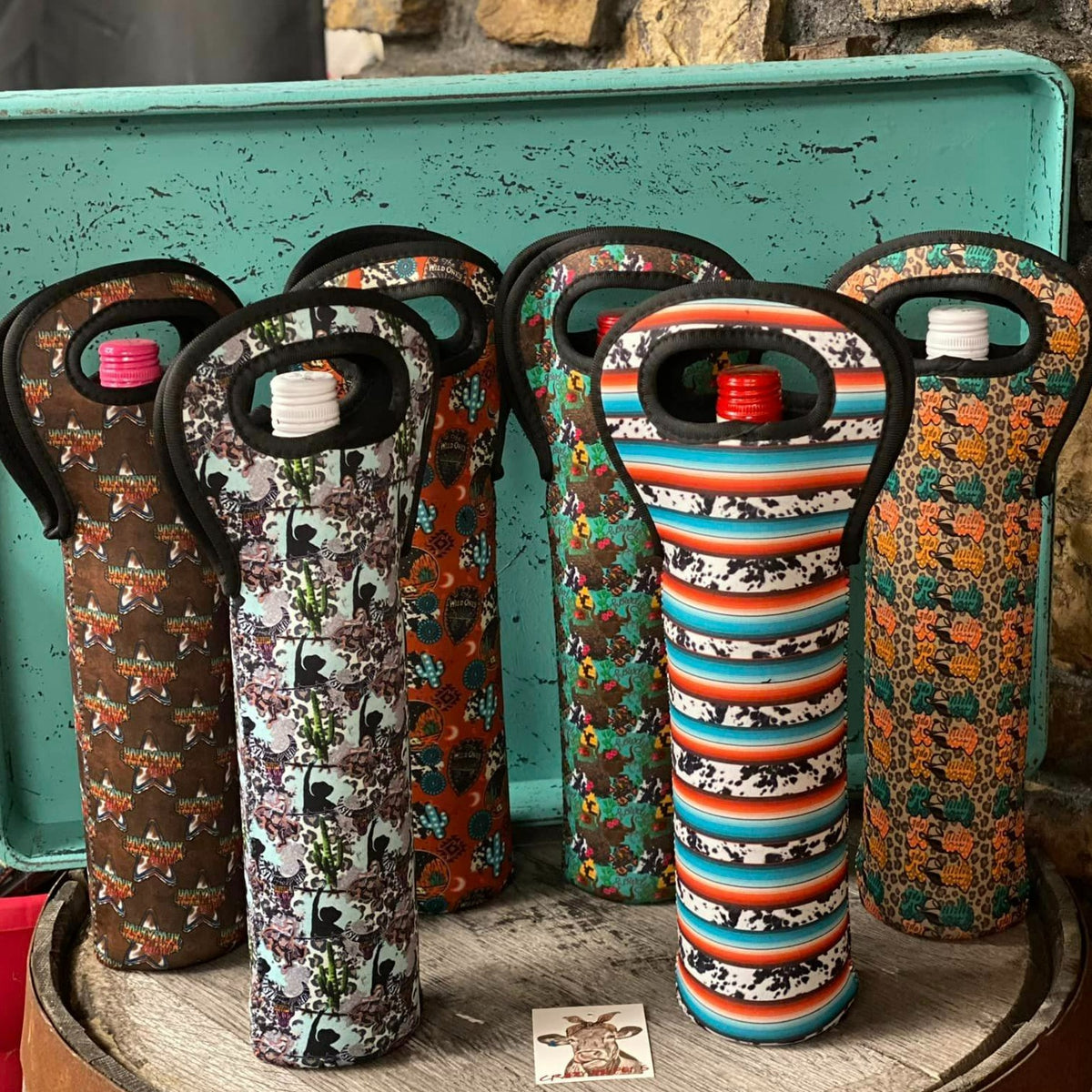 Neoprene Wine Tote Bags