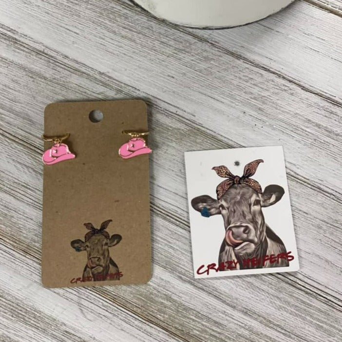 Cowboy Hat Earrings