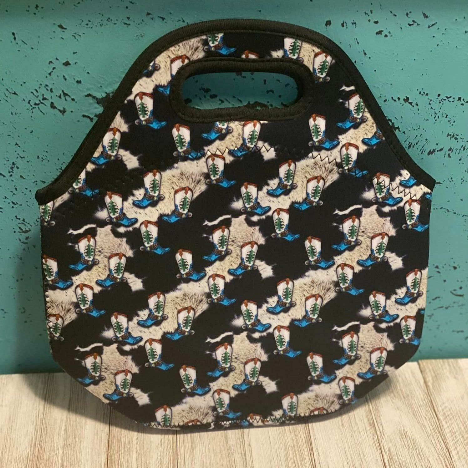 Neoprene Lunch Bags-CHRISTMAS